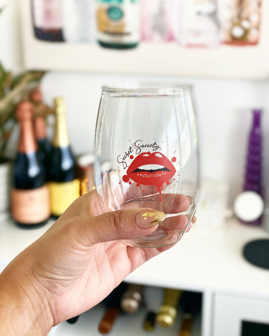 Secret Society Exclusive Wine Glass